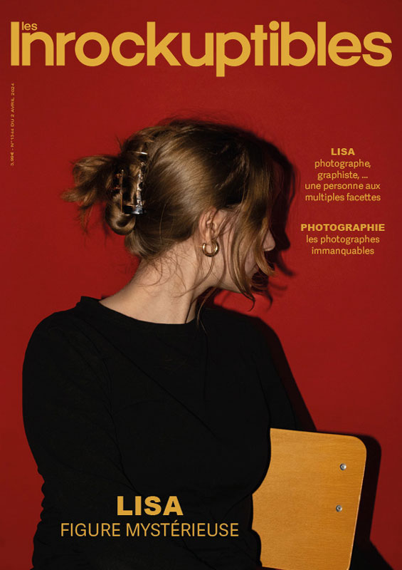 couverture de magazine fictive pour les Inrockuptibles réalisée par Lisa Gad'